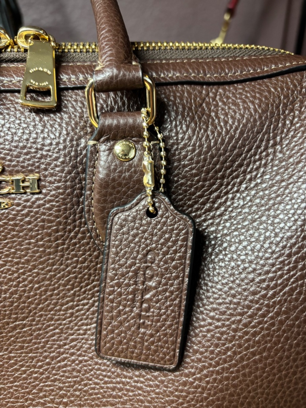 Coach Large Maple Rowan - Picture 13 of 16